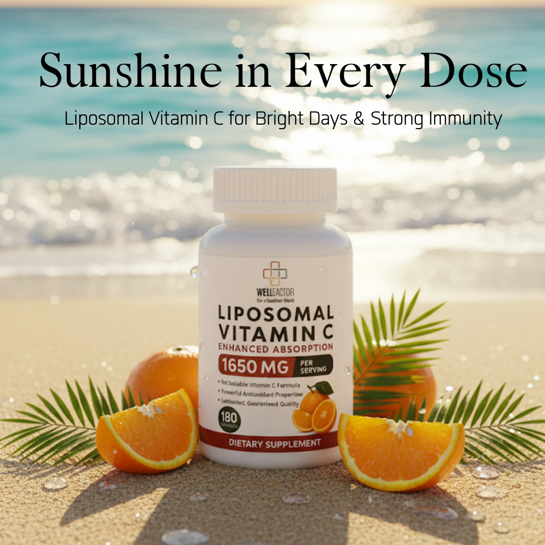 Well Factor Liposomal Vitamin C Capsules 1650mg